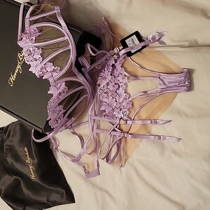 Honey Birdette Amelie Set Purple